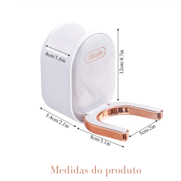 Suporte de secador de cabelo dobrável