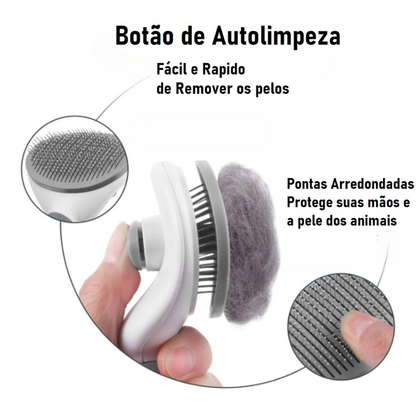 Escova para remoção de pelos de Pet