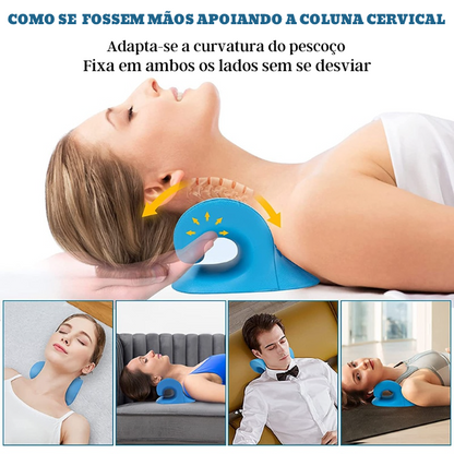 Travesseiro relaxador da cervical