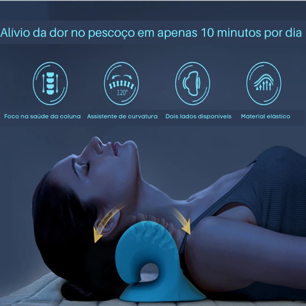 Travesseiro relaxador da cervical